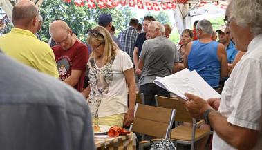 Vaterländische Besinnungsstunde auf dem Montlinger Schwamm