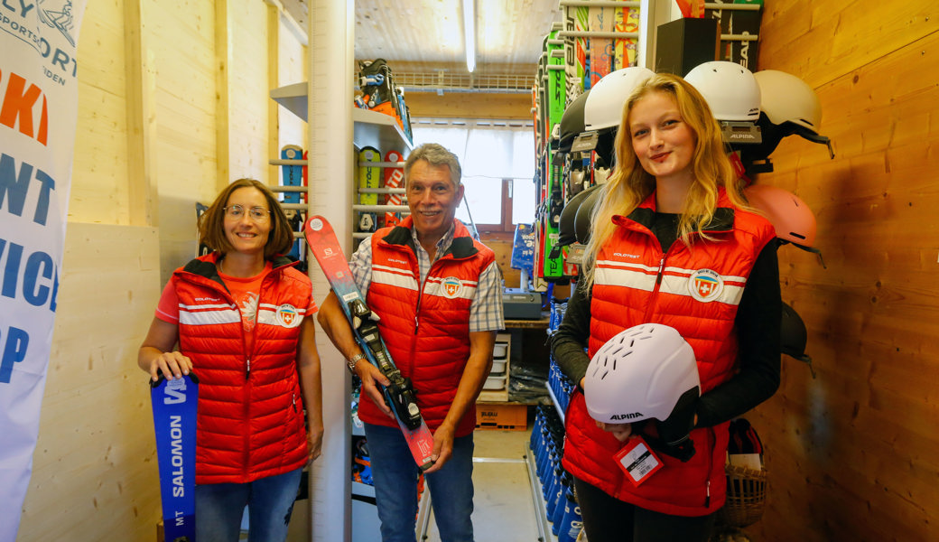 Family Sport eröffnet in Heiden einen neuen Ski-Verleih für Familien