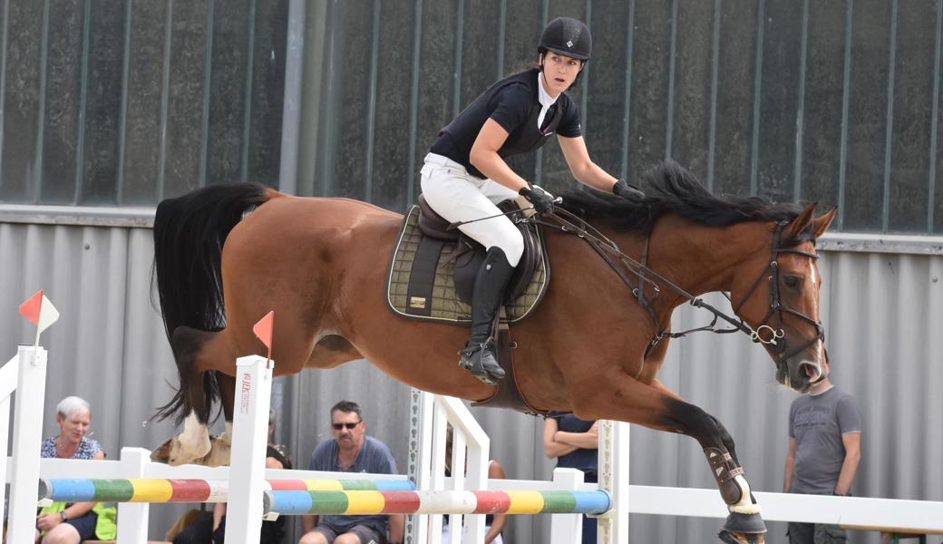 15. Platz: Cindy Lichtenstern (Widnau) mit C'est Merveillieux.