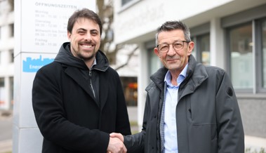 Stabsübergabe: Reto Friedauer übergibt das Gemeindepräsidium an Armin Hanselmann