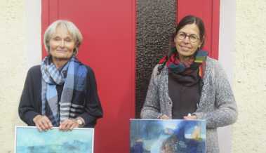 Freundinnen in Kunst und Leben stellen gemeinsam im Stellwerk aus