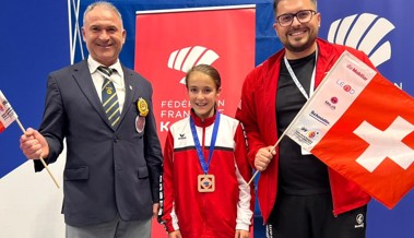 Alisha Widmer gewinnt in Strassburg Bronzemedaille