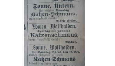 Hungersnot und Katzenbraten: Wie Haustiere einst in der Ostschweiz auf dem Teller landeten