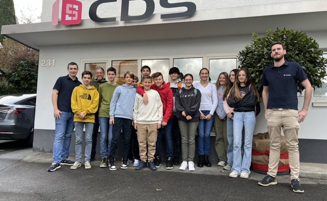 OZ Kleewies bei Berufserkundung bei der CDS