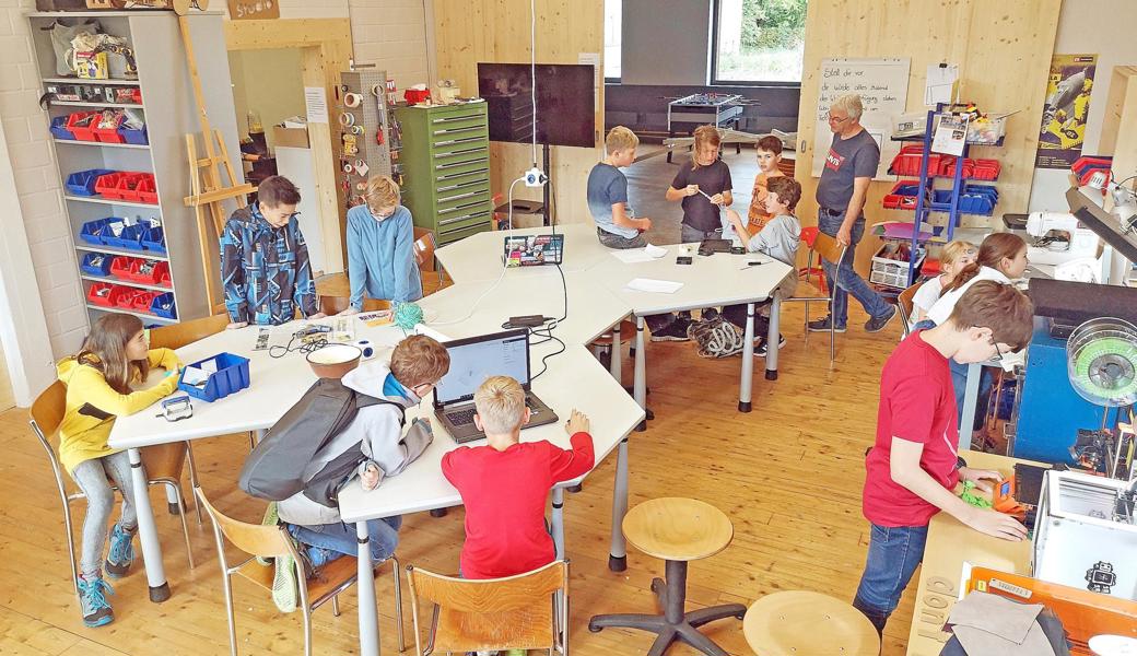 Der «Makerspace» ist eines von vielen Beispielen, wie der Stoffel3 für eigene Ideen genutzt werden kann.