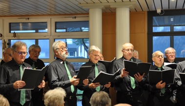 Männerchor schenkte Freude zur Weihnachtszeit