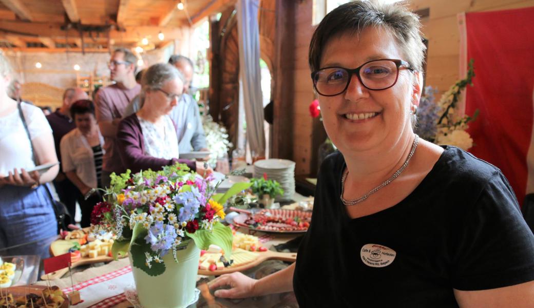 Gastgeberin Marianne Ritz und ihr Team stellten ein währschaftes und liebevoll dekoriertes Brunchbuffet bereit.