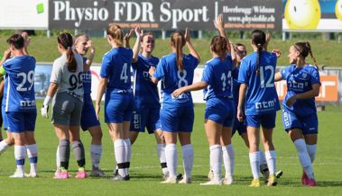 Widnaus Frauen holen in der 1. Liga den ersten Punkt