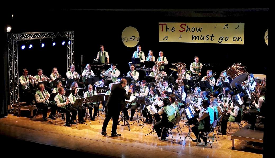 «The Show must go on», sagten sich die Musikantinnen und Musikanten der MG Montlingen-Eichenwies. 