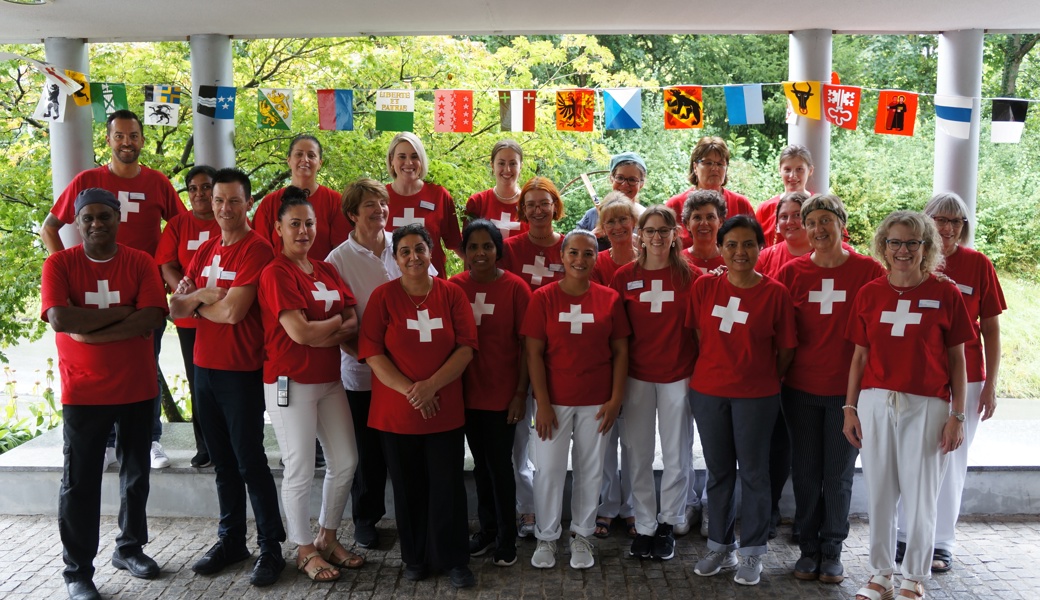 Das Team des Verahus hat einmal mehr eine wunderbare Feier für die Gäste organisiert