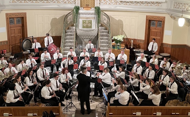 Die Stadtmusik überzeugte sein Publikum mit «Images»