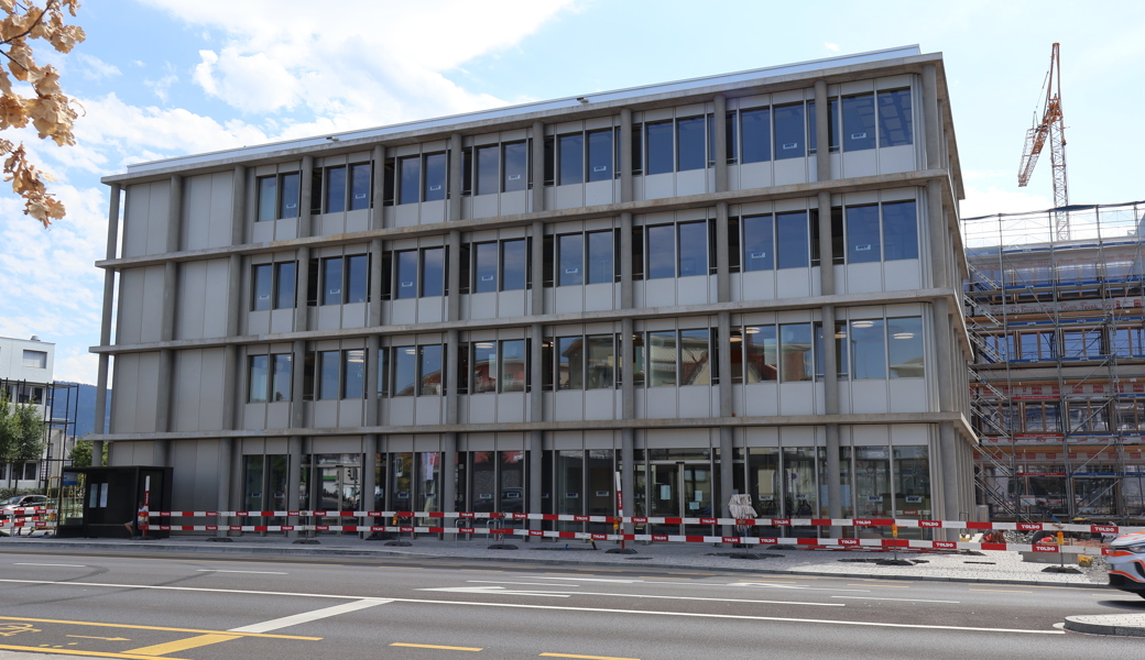 Gemeinde setzt auf Maklerin: Zwei Etagen im neuen Geschäftshaus in Diepoldsau stehen weiter leer