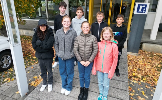 Wie wird eine Zeitung gemacht? Schulkinder erhielten Einblicke in den Journalismus