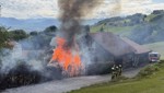Gartenhaus in Wolfhalden gerät in Vollbrand – Feuerwehr ist rasch zur Stelle