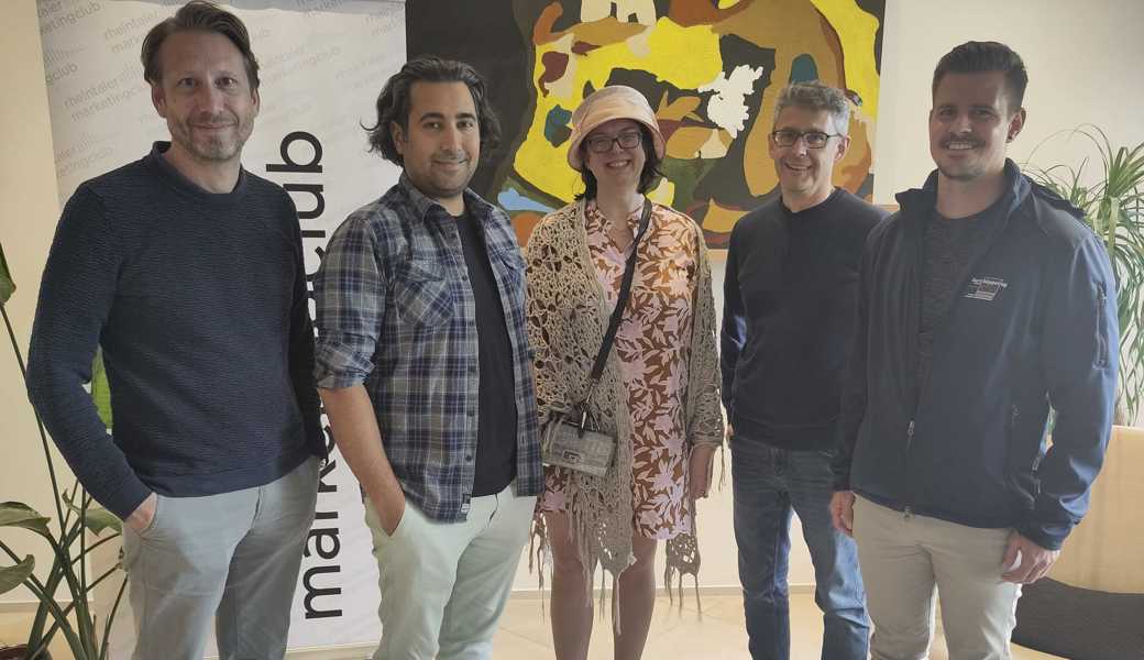 Das neue RMC-Vorstandsteam (v. l.): Präsident Willy Tanner, Sacha Sapra, Margit Hinterholzer sowie die beiden neuen Kollegen Gerry Frick und Rico Köppel. Es fehlt Simon Ender.