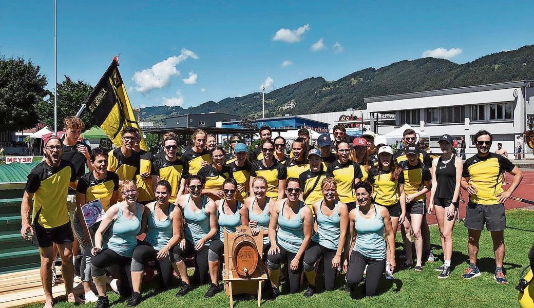 Die Turnerinnen und Turner des STV Berneck erturnten sich in Balgach gute Ränge. 