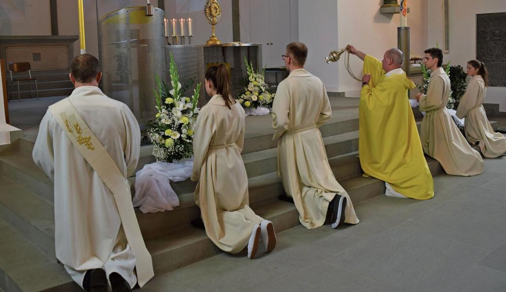 Die Gläubigen feierten in Montlingen ihren Kirchenpatron, Johannes den Täufer. 