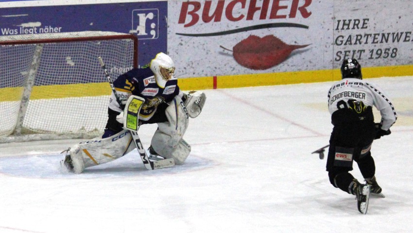 Im entscheidenden Moment blieb SCR-Goalie Ramon Metzler Sieger gegen Cyrill Bischofberger, der das Spiel zuvor mitgeprägt hatte.