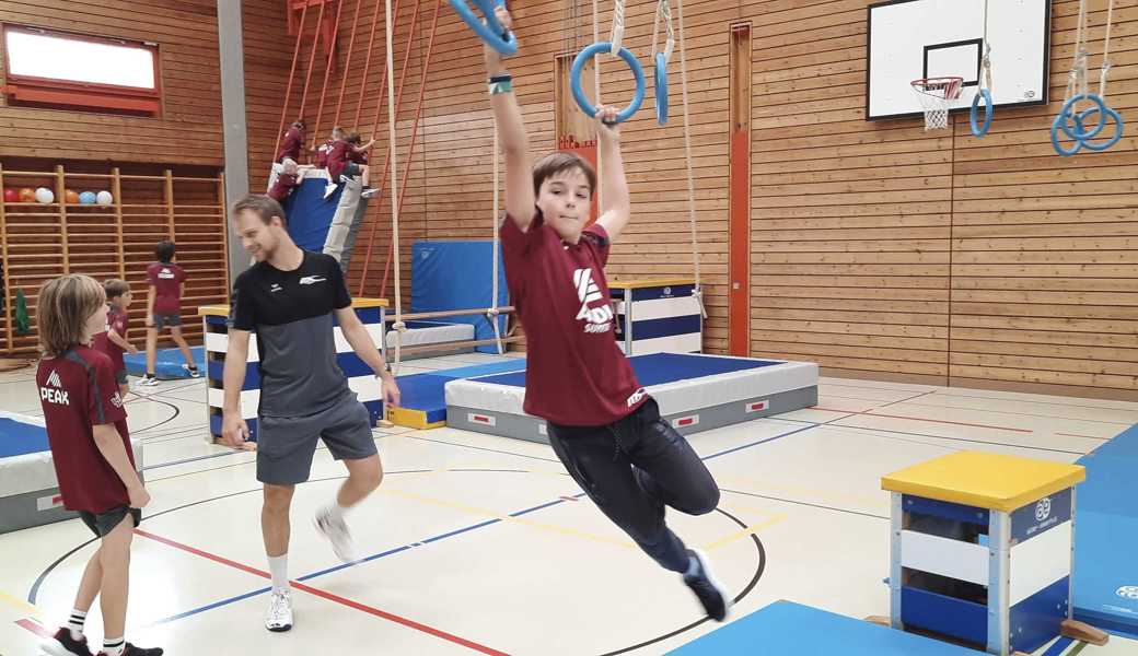 Einen «Ninja Park» gebaut und sportlich ausgetobt: Kinder erlebten Spass und Action