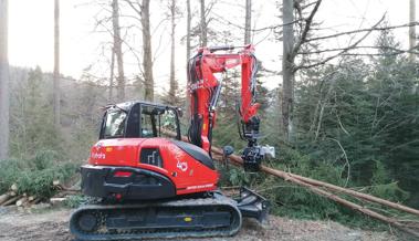 Neuer Bagger für Oberriet