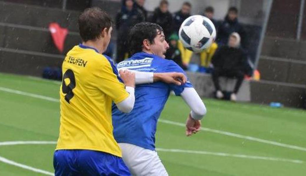 Bernhard Allgäuer (rechts): 8 Tore für den FC Rüthi.