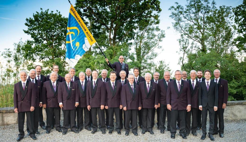 Der Männerchor Rüthi, hier ein Archivbild, hofft, bald wieder vor  Publikum auftreten zu können.