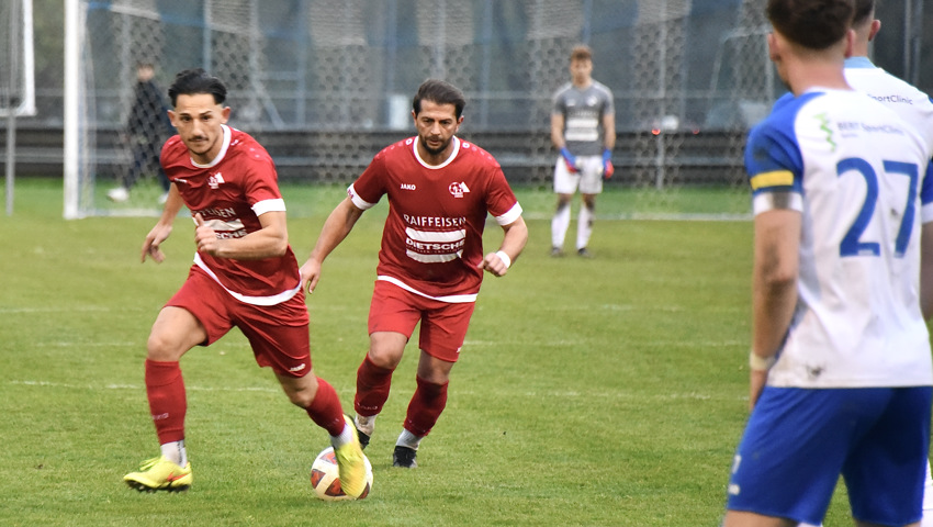 Mit diesem Freistoss traf Valdet Istrefi zum 1:0 für den FC Montlingen.