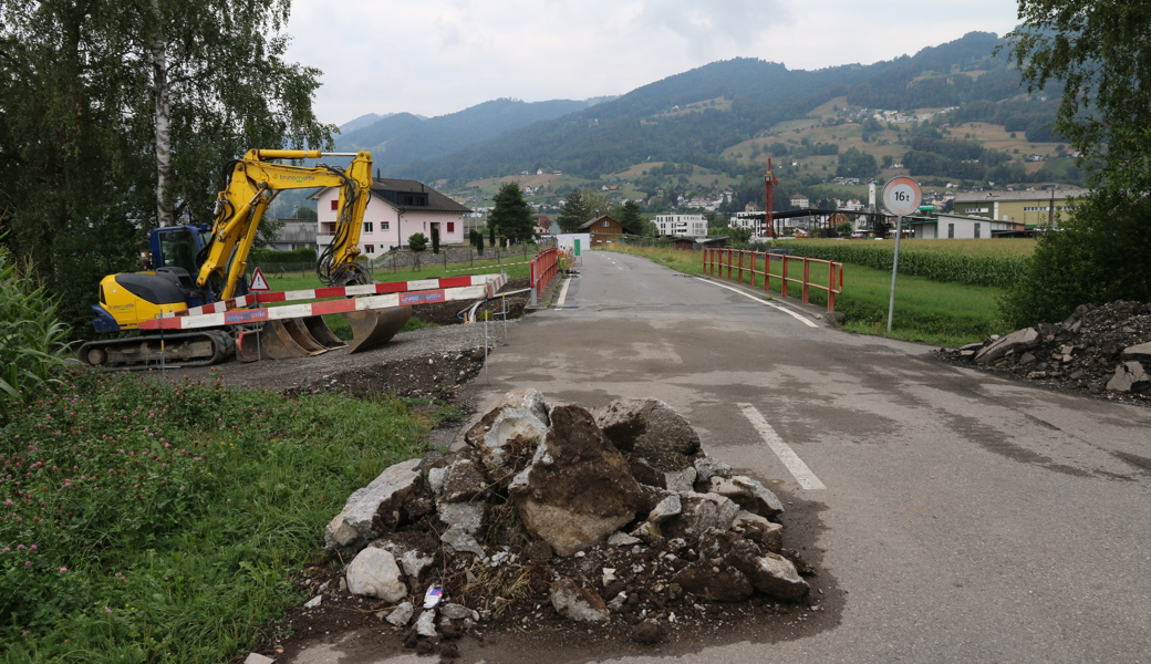 Strassensperrung wegen Brückenneubau: Umleitung dauert bis November