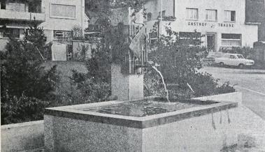 Vor 50 Jahren entstand ein neuer Kübachbrunnen