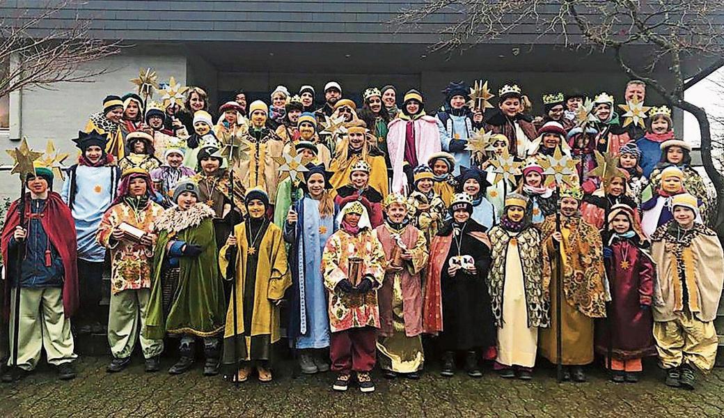 Die Balgacher Sternsinger sammelten für ein Kinderprojekt in Tansania. 