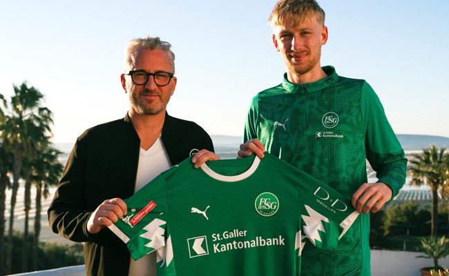 Der FC St.Gallen verstärkt sich leihweise mit Colin Kleine-Bekel