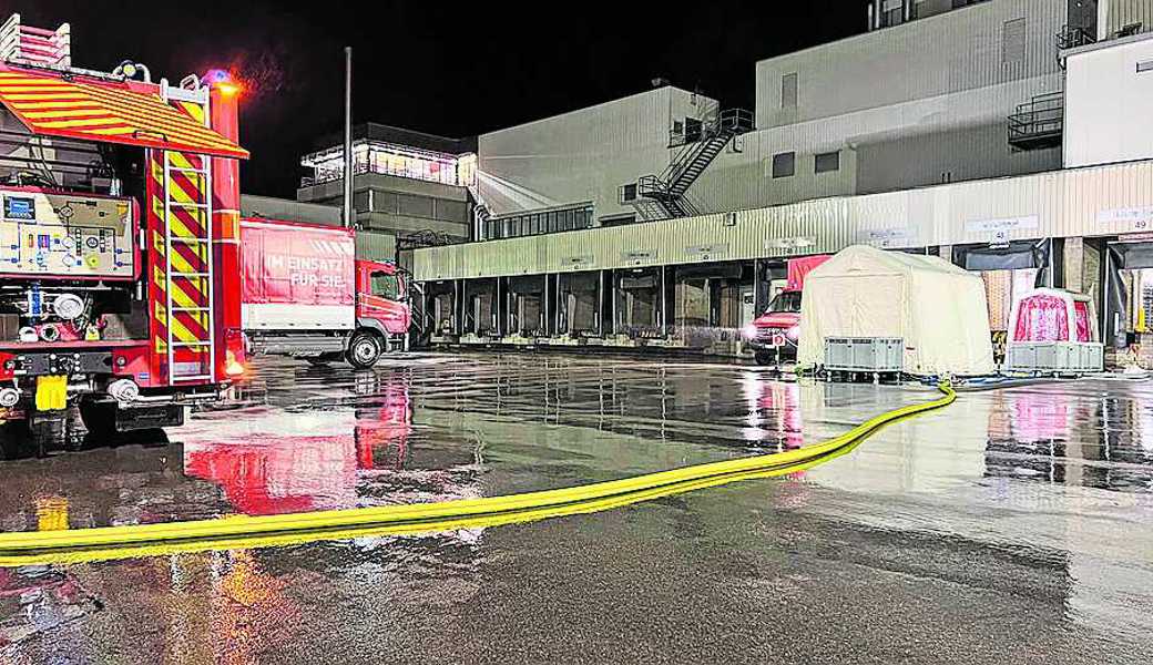 Die Feuerwehr Gossau, die Berufsfeuerwehr und Chemiewehr St. Gallen konnten das Ammoniak binden.