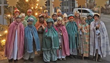 Sternsinger brachten den Segen Gottes