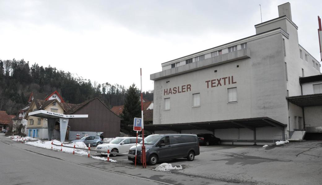 Das Gebäude der Hasler Textil AG an der Wäselistrasse.