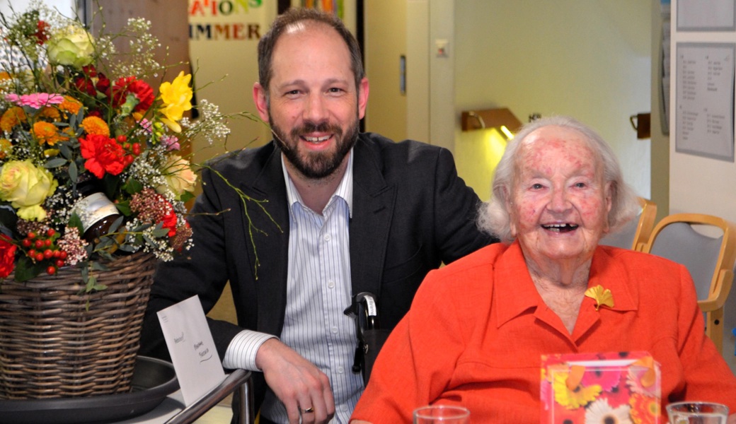 Ehrentag: Marianne Friedrich beging am Freitag ihren 102. Geburtstag