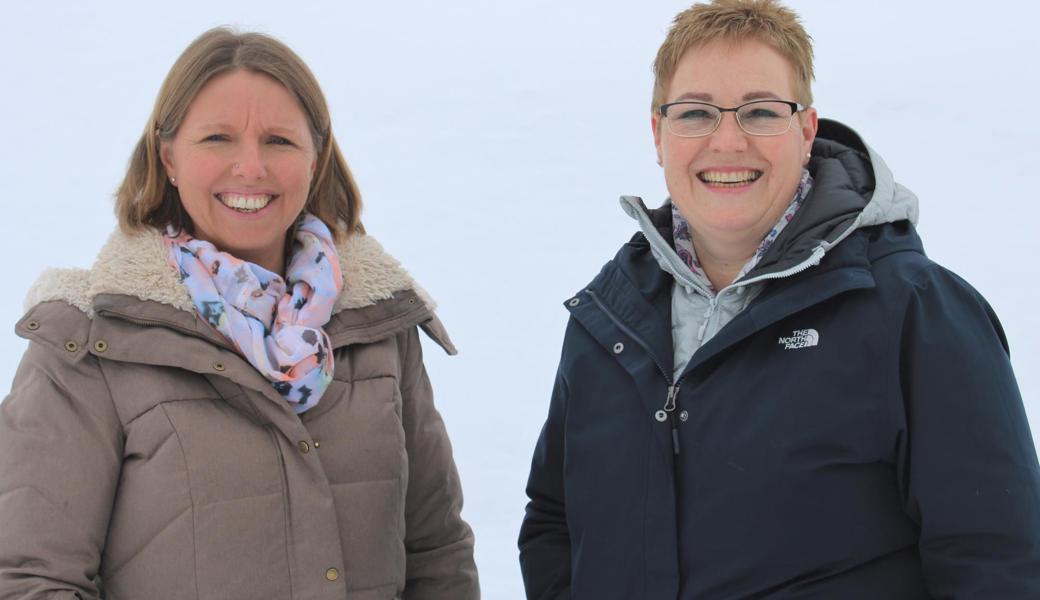 Anita Schmid (links) und Jeannine Bischofberger.