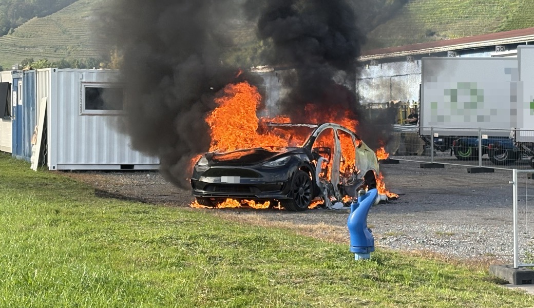 Ursache für Autobrand im Industriequartier noch unklar
