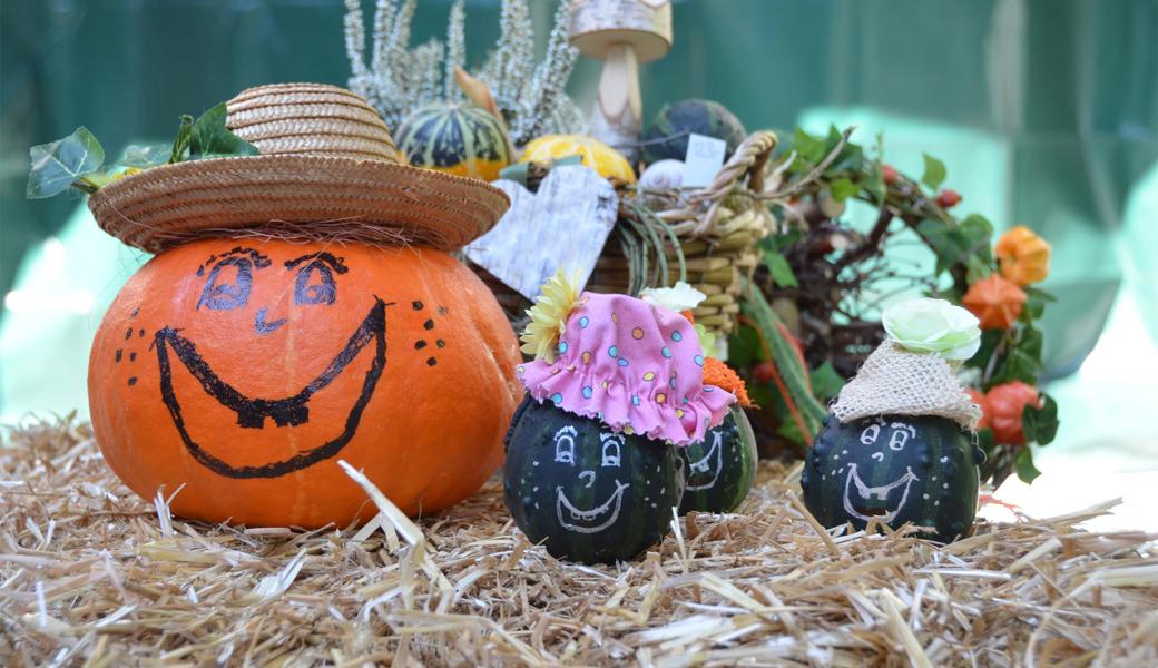 Eine Vielzahl Produkte erwartet die Besucher des Wyden-Herbstmarktes.