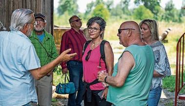 Grosses Interesse an Lebensräumen im Riet