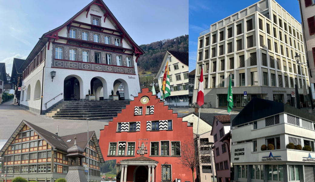 Rheintaler Gemeindehäuser im Vergleich: Die ältesten, grössten und schönsten