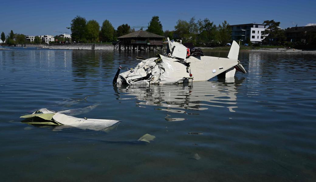 Die Unfallstelle im Bodensee befand sich rund 50 Meter vom Ufer entfernt. 