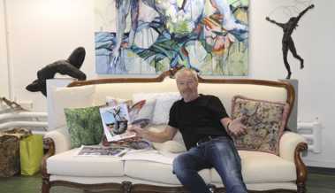 Jürg Ruess, Kunstmaler und Plastiker, ist fasziniert von der Ästhetik des menschlichen Körpers