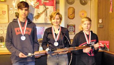 Silbermedaille für Rheinecker Junioren-Armbrustschützen