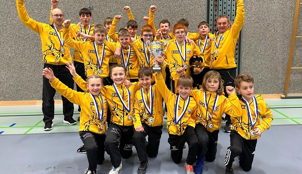 Der Kriessner Ringernachwuchs gewinnt die ORV-Meisterschaft