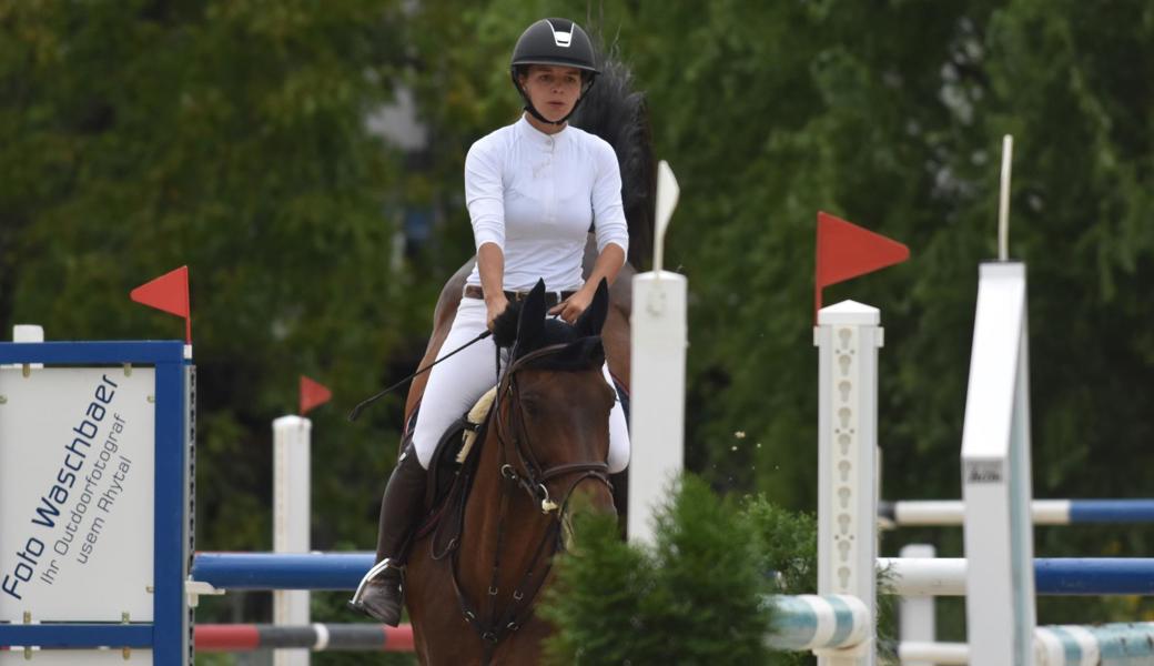 60. Platz: Ronja Mätzler (Kriessern) mit Lugana.