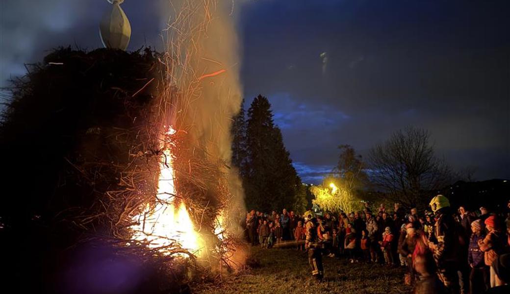 Der Funken ist zurück: Thal vertreibt gemeinsam mit Rheineck und Lutzenberg den Winter