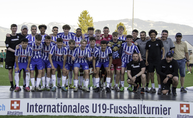 Odense BK verteidigt am internationalen U19-Turnier in Altstätten den Titel