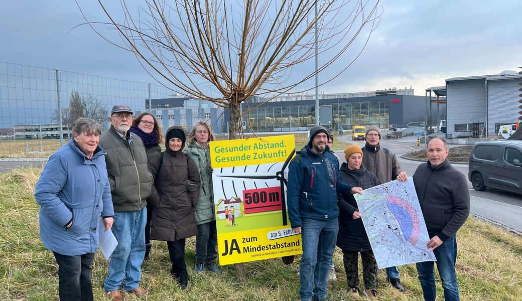 Bürgerbewegung formiert sich: Sorge um Wohnqualität durch Windrad an der Grenze