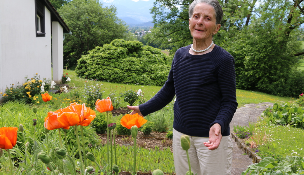 Die erste Ausstellung mit 86 Jahren - Franziska Gehr im Portrait
