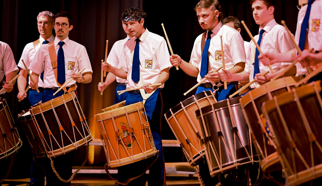 Präzision und Perfektion: Der Tambourenverein Lüchingen zeigte ein abwechslungsreiches Programm